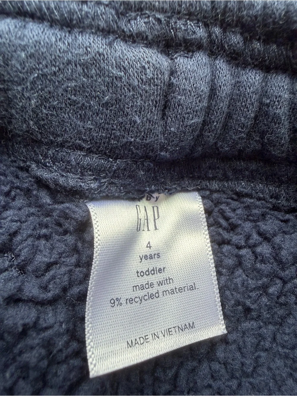 GAP Kids Dark Navy Fleece Joggers